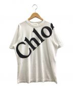 Chloe（クロエ）の古着「ロゴプリント半袖Tシャツ」｜ホワイト