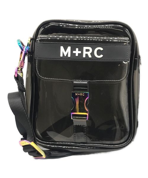 M+RC NOIR（マルシェノア）M+RC NOIR (マルシェノア) PVCロゴショルダーバッグ ブラック サイズ:-の古着・服飾アイテム