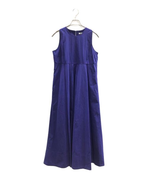 Snidel（スナイデル）Snidel (スナイデル) コットンAラインロングワンピース ブルー サイズ:1の古着・服飾アイテム