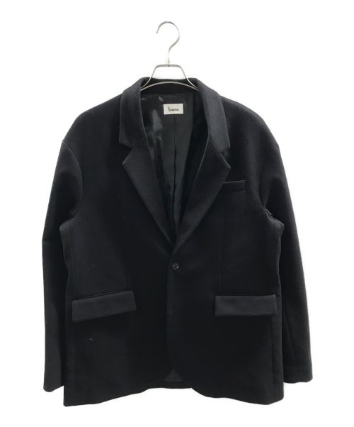 lownn（ローン）lownn (ローン) ウール1Bジャケット ブラック サイズ:46の古着・服飾アイテム