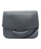 VASIC（）の古着「City Leather Shoulder Bag」｜ネイビー