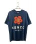 KENZO（ケンゾー）の古着「'BOKE FLOWER' Tシャツ」｜ネイビー