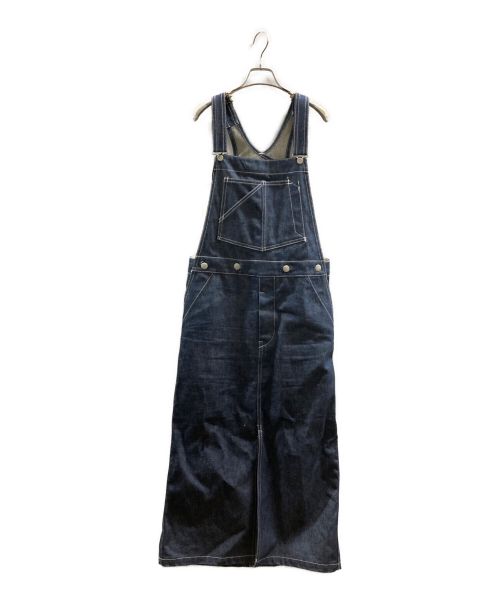 SCYEBASICS（サイベーシックス）SCYEBASICS (サイベーシックス) Denim Bib-Overall Skirt インディゴ サイズ:28の古着・服飾アイテム
