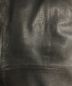 中古・古着 SEVESKIG (セヴシグ) CALF COLOR RIDERS JACKET ブラック サイズ:Ⅿ：35800円