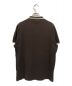MONCLER (モンクレール) 鹿の子ポロシャツ ブラウン サイズ:L：7800円