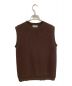 Phlannel（フランネル）の古着「Cool Cotton Knitting Vest」｜ブラウン