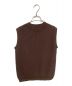 Phlannel (フランネル) Cool Cotton Knitting Vest ブラウン サイズ:2：5800円