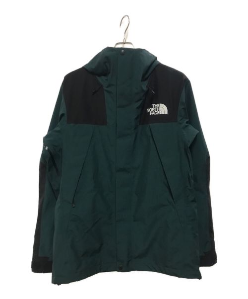 THE NORTH FACE（ザ ノース フェイス）THE NORTH FACE (ザ ノース フェイス) Mountain jacket ポンデローサグリーン/ブラック×グリーン サイズ:XLの古着・服飾アイテム