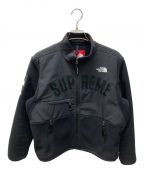 SUPREME×THE NORTH FACEシュプリーム×ザ ノース フェイス）の古着「Arc Logo Denali Fleece Jacket」｜ブラック×レッド