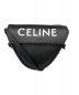 CELINE（セリーヌ）の古着「CELINEプリント トライアングルバッグ」｜ブラック