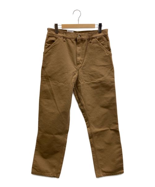 Carhartt WIP（カーハート）Carhartt WIP (カーハートダブリューアイピー) SINGLE KNEE PANTS ブラウン サイズ:W32×L32の古着・服飾アイテム