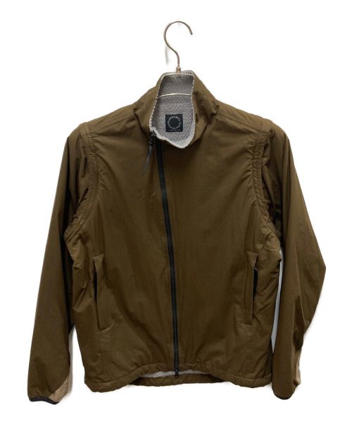 山と道（ヤマトミチ）山と道 (ヤマトミチ) Light Alpha Vest/Jacket ブラウン サイズ:sの古着・服飾アイテム