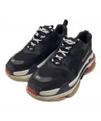 BALENCIAGAバレンシアガ）の古着「triple S　」｜ブラック