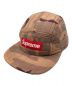 SUPREME（シュプリーム）の古着「quilted camp cap」｜ブラウン