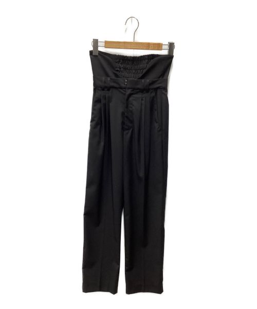 Ameri（アメリ）Ameri (アメリ) VALLEY HIGH WAIST PANTS ブラック サイズ:Sの古着・服飾アイテム