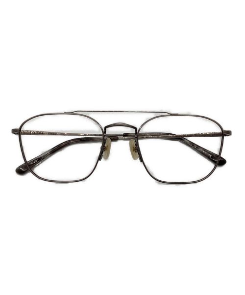 金子眼鏡（カネコメガネ）金子眼鏡 (カネコメガネ) 眼鏡フレーム ブラック サイズ:52□21 142の古着・服飾アイテム