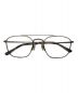 金子眼鏡（カネコメガネ）の古着「眼鏡フレーム」｜ブラック