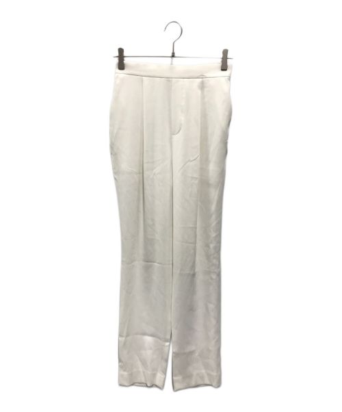 ENFOLD（エンフォルド）ENFOLD (エンフォルド) PEダブルクロス ゴムジョッパーズ ホワイト サイズ:40の古着・服飾アイテム