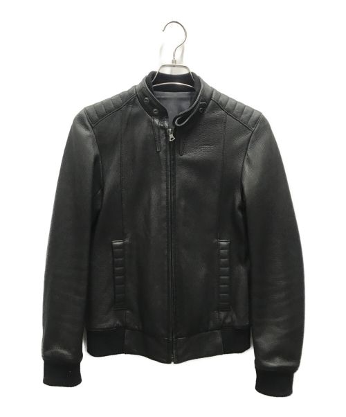 MR.OLIVE（ミスターオリーブ）MR.OLIVE (ミスターオリーブ) レザージャケット ブラック サイズ:Sの古着・服飾アイテム