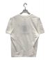 ADER error (アーダーエラー) ホワイト フロック加工グラフィック Tシャツ ホワイト サイズ:A1：9800円