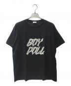 CELINEセリーヌ）の古着「Studded Boy Doll T-Shirt」｜ブラック