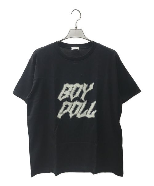 CELINE（セリーヌ）CELINE (セリーヌ) Studded Boy Doll T-Shirt ブラック サイズ:Lの古着・服飾アイテム