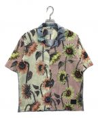 PAUL SMITHポールスミス）の古着「Sunflowr MixUpオープンシャツ」｜マルチカラー