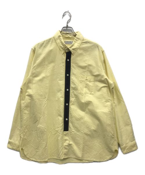 COZYHOUSETOKYO（コージーハウストウキョウ）COZYHOUSETOKYO (コージーハウストウキョウ) 2TONE B.D OXFORD SHIRT イエロー サイズ:XLの古着・服飾アイテム