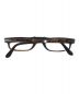 Persol (ペルソール) 折り畳み眼鏡フレーム ブラウン サイズ:51□22 152：7800円