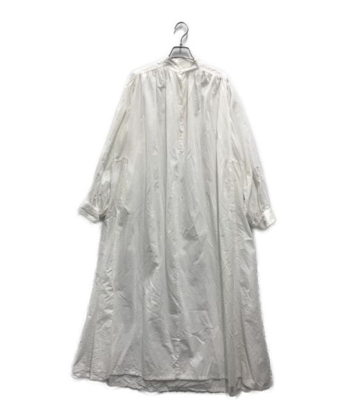 TEN（テン）TEN (テン) Ron Herman (ロンハーマン) カフタンドレス ホワイト サイズ:FREEの古着・服飾アイテム