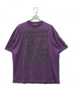 LANVINランバン）の古着「Reflect Printed OVERSIZED Jersey T-SHIRT」｜パープル