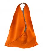 MM6 Maison Margielaエムエムシックス メゾンマルジェラ）の古着「ジャパニーズトートバッグ」｜オレンジ