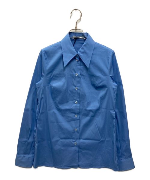 PRADA（プラダ）PRADA (プラダ) バックトライアングルドレスシャツ ブルー サイズ:38の古着・服飾アイテム