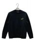 RAF SIMONS（ラフシモンズ）の古着「Laurel Wreath Detail Sweatshirt」｜ブラック