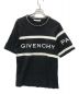 GIVENCHY（ジバンシィ）の古着「4G コントラスト スリム Tシャツ」｜ブラック