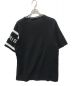 GIVENCHY (ジバンシィ) 4G コントラスト スリム Tシャツ ブラック サイズ:XL：14800円