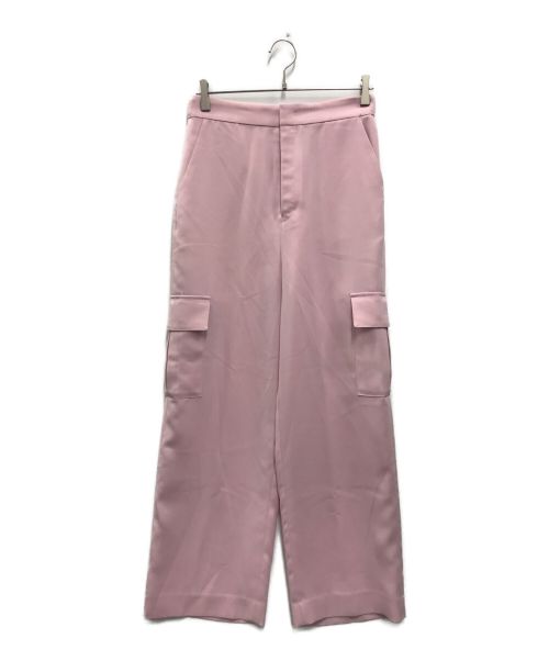 styling/（スタイリング）styling/ (スタイリング) ミリタリー ドレスパンツ ピンクの古着・服飾アイテム