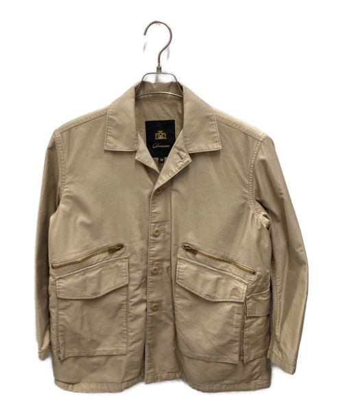 DRAWER（ドゥロワー）Drawer (ドゥロワー) コットンバイオフィールドジャケット ベージュ サイズ:38の古着・服飾アイテム