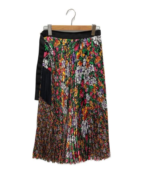 sacai（サカイ）sacai (サカイ) Floral Print Skirt マルチカラー サイズ:1の古着・服飾アイテム
