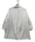 PUPULA (ププラ) アンドワープベーシック スタンドカラー ビッグシャツ ホワイト サイズ:38：5000円