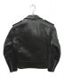 Schott (ショット) スタースタッズレザーダブルライダースジャケット ブラック サイズ:36：24800円