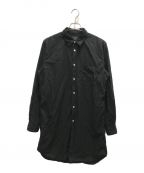 COMME des GARCONS HOMME PLUSコムデギャルソンオムプリュス）の古着「ロングシャツ」｜ブラック