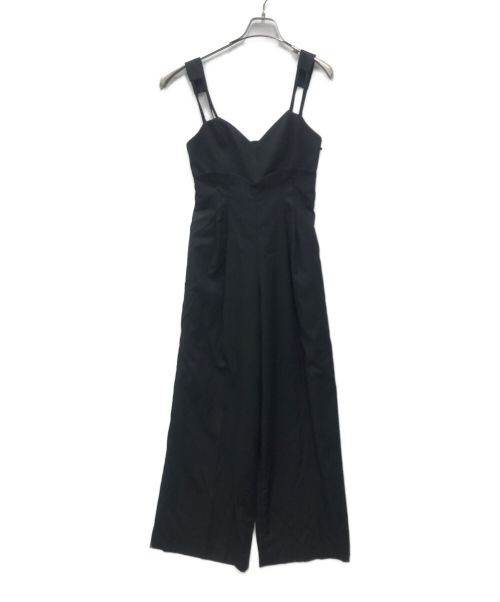 Ameri（アメリ）Ameri (アメリ) MEDI CORD SUSPENDER WIDE PANTS ブラック サイズ:Sの古着・服飾アイテム