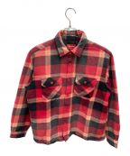 SUPREMEシュプリーム）の古着「Quilted Flannel Shirts」｜レッド