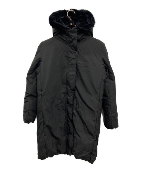 INED（イネド）INED (イネド) フーデットロングダウンコート ブラック サイズ:Mの古着・服飾アイテム