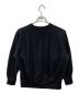 COLINA (コリーナ) Super140's Washable Wool Tuck Sweat ブラック サイズ:S：6800円