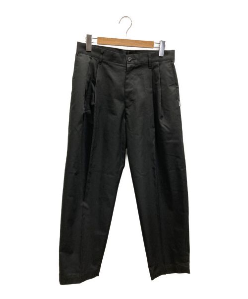 NEIGHBORHOOD（ネイバーフッド）NEIGHBORHOOD (ネイバーフッド) TWO TUCK PANTS ブラック サイズ:Mの古着・服飾アイテム