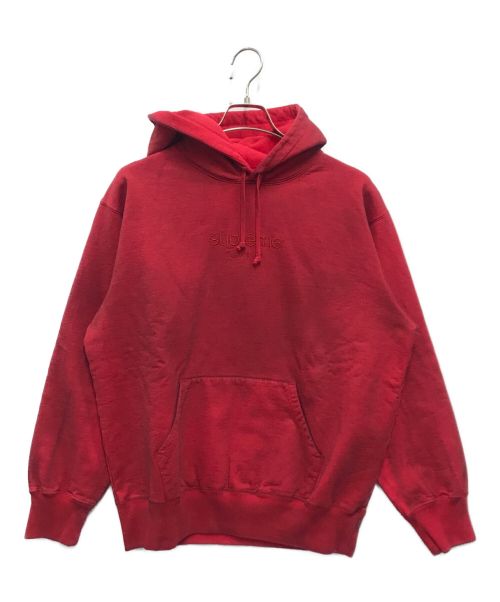 SUPREME（シュプリーム）Supreme (シュプリーム) Spray Hooded Sweatshirt レッド サイズ:Sの古着・服飾アイテム