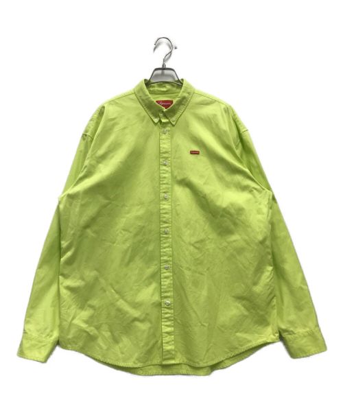 SUPREME（シュプリーム）Supreme (シュプリーム) Small Box Shirt イエロー サイズ:Lの古着・服飾アイテム