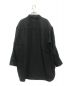 ATON (エイトン) リネンオーバーサイズシャツ ブラック サイズ:38：12000円